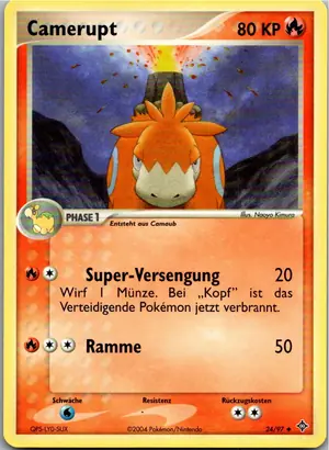Camerupt Exemplar 1,95 €