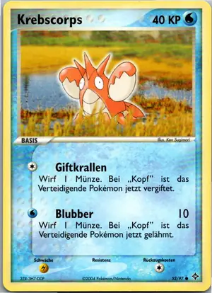 Krebscorps Exemplar 1,95 €