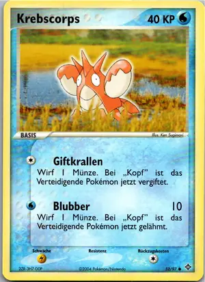 Krebscorps Exemplar 1,95 €