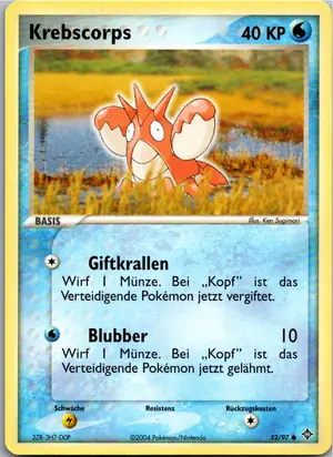 Krebscorps Exemplar 1,95 €