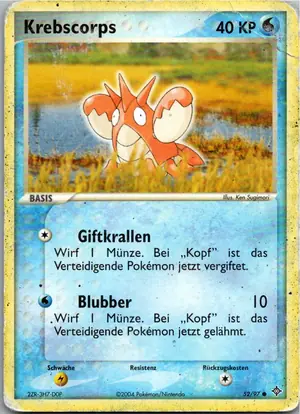 Krebscorps Exemplar 1,95 €