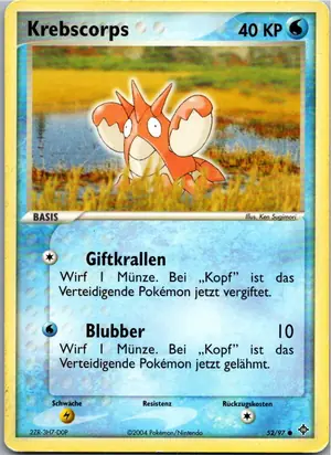 Krebscorps Exemplar 1,95 €