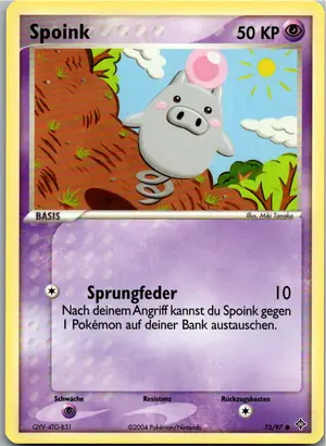 Spoink Exemplar 1,95 €