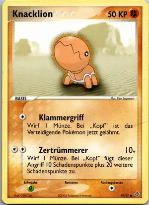 Knacklion Exemplar 2,95 €