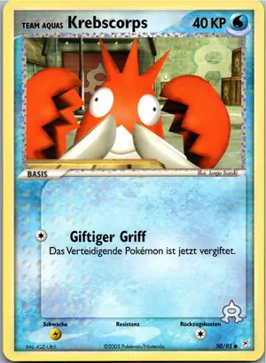 Krebscorps Exemplar 1,95 €