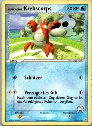 Krebscorps Exemplar 1,95 €