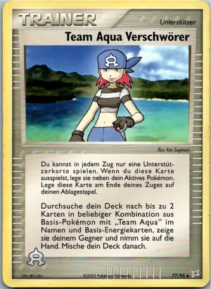 Team Aqua Verschwörer Exemplar 2,95 €