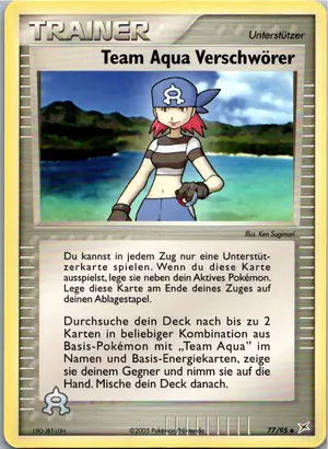 Team Aqua Verschwörer Exemplar 2,95 €