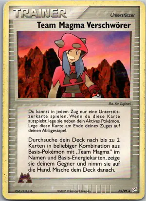 Team Magma Verschwörer Exemplar 1,95 €