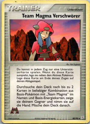 Team Magma Verschwörer Exemplar 1,95 €
