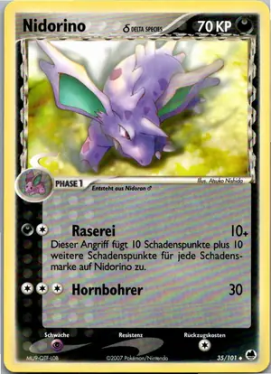 Nidorino Exemplar 2,95 €