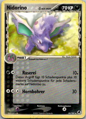 Nidorino Exemplar 2,95 €