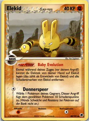 Elekid Exemplar 1,95 €