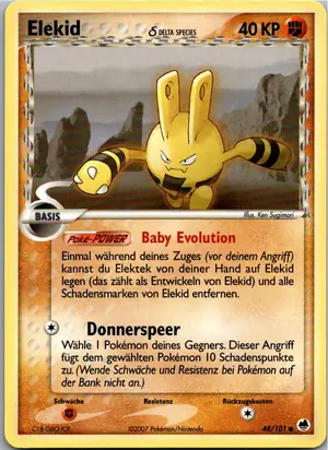 Elekid Exemplar 1,95 €