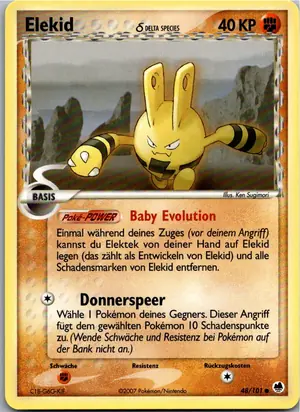 Elekid Exemplar 1,95 €