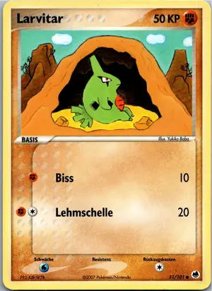 Larvitar Exemplar 1,95 €