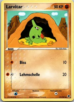 Larvitar Exemplar 1,95 €