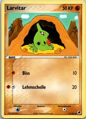 Larvitar Exemplar 1,95 €