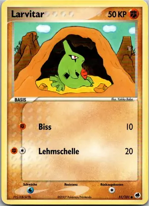 Larvitar Exemplar 1,95 €
