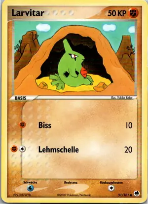 Larvitar Exemplar 1,95 €