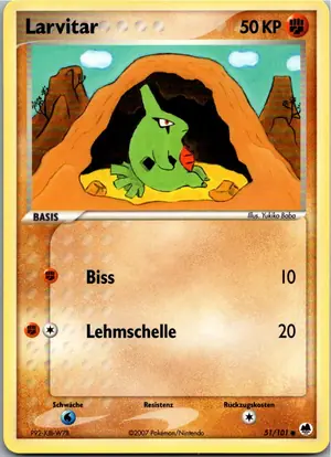 Larvitar Exemplar 1,95 €