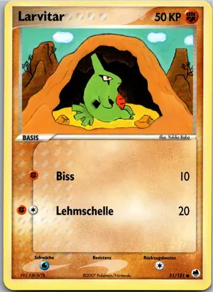 Larvitar Exemplar 1,95 €