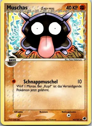 Muschas Exemplar 1,95 €
