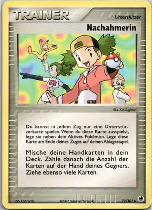 Pokémon-Karte Nachahmerin 73/101 EX Dragon Frontiers