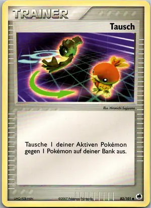 Pokémon-Karte Tausch 83/101 EX Dragon Frontiers
