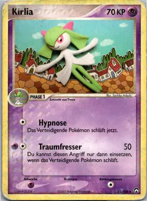 Pokémon-Karte Kirlia 31/108 EX Power Keepers