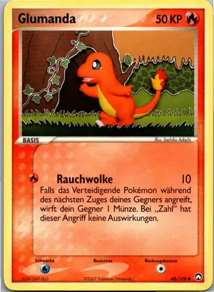 Pokémon-Karte Glumanda 48/108 EX Power Keepers
