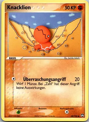 Knacklion Exemplar 1,95 €