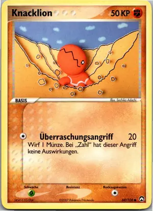 Knacklion Exemplar 1,95 €