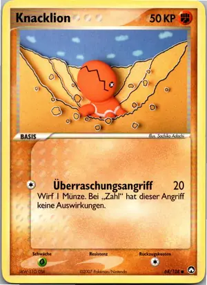 Knacklion Exemplar 1,95 €