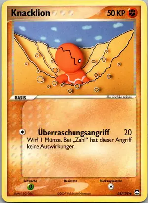 Knacklion Exemplar 1,95 €