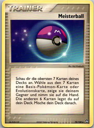 Meisterball Exemplar 3,95 €