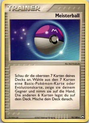 Meisterball Exemplar 3,95 €