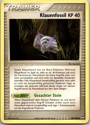 Klauenfossil Exemplar 1,95 €