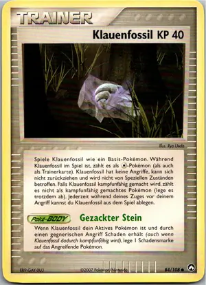 Klauenfossil Exemplar 1,95 €