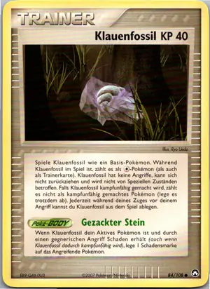 Klauenfossil Exemplar 1,95 €