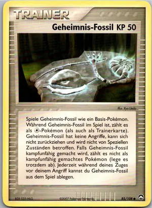 Geheimnis-Fossil Exemplar 1,95 €