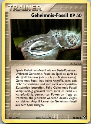Geheimnis-Fossil Exemplar 1,95 €