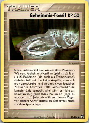 Geheimnis-Fossil Exemplar 1,95 €