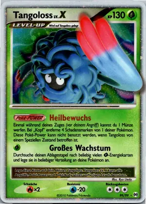 Pokémon-Karte Tangoloss Lv.X 99/99 Arceus