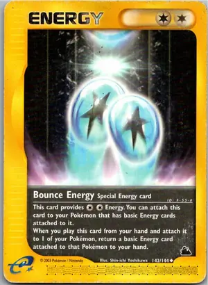 Pokémon-Karte Bounce Energy Abprall-Energie 142/144 Skyridge