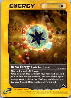 Pokémon-Karte Retro Energy Retro-Energie 144/144 Skyridge