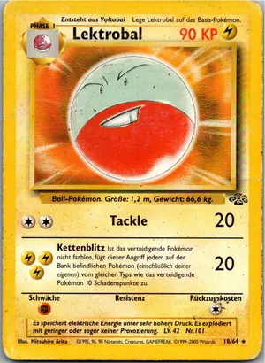 Pokémon-Karte Lektrobal 18/64 Dschungel