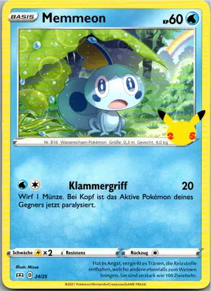 Memmeon Exemplar 2,25 €