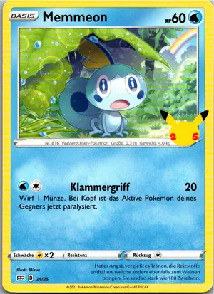 Memmeon Exemplar 2,25 €