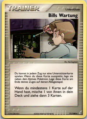 Bills Wartung Exemplar 1,95 €